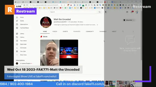 FAK772-Matt the Unceded on Canadian Controlled Opposition
