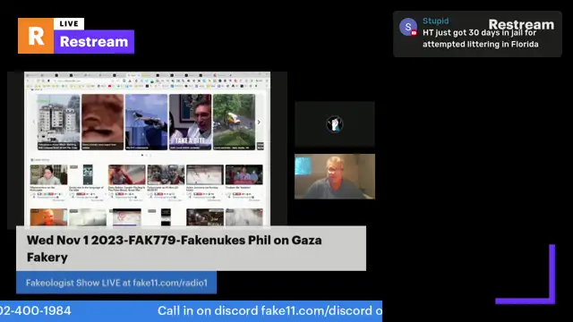 Wed Nov 1 2023-FAK779-Fakenukes Phil on Gaza Fakery