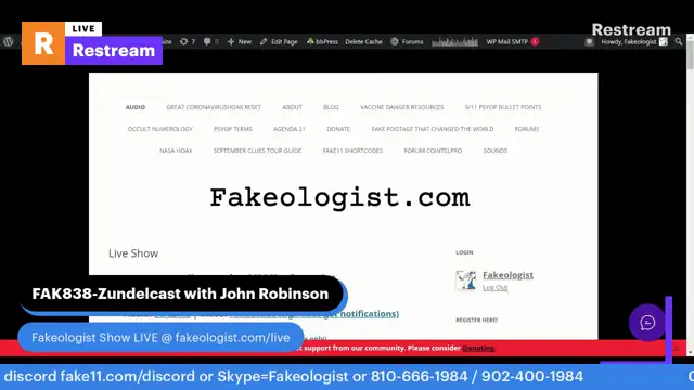 FAK838-Zundelcast with John Robinson