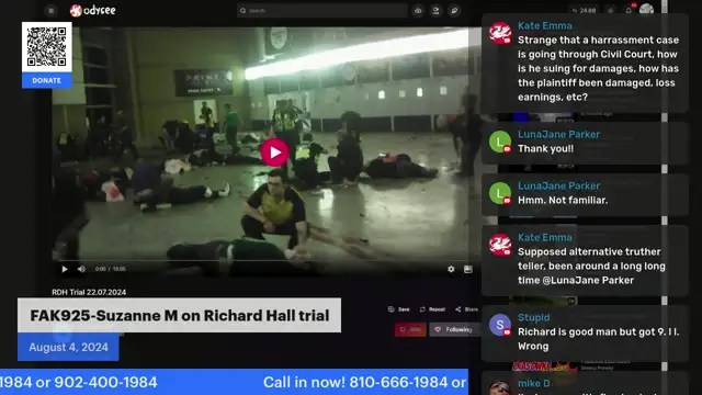 FAK925-Suzanne M on Richard Hall trial