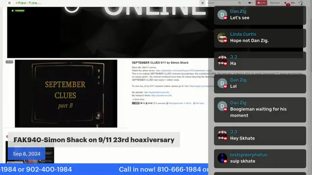 FAK940-Simon Shack on 9/11 23rd hoaxiversary