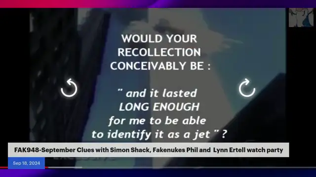 FAK948-September Clues with Simon Shack, Fakenukes Phil and Lynn Ertell watch party