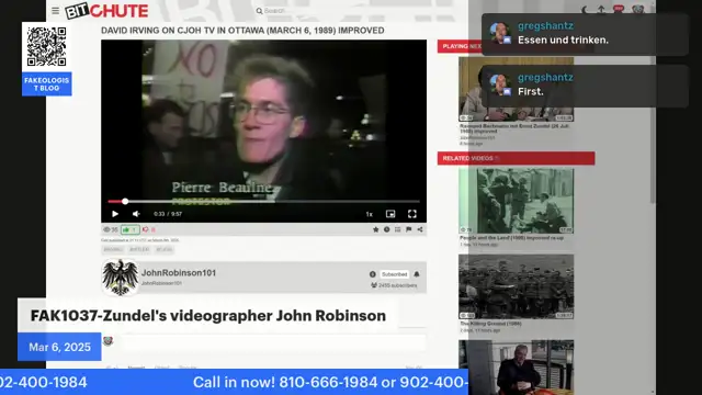 FAK1037-Zundel’s videographer John Robinson