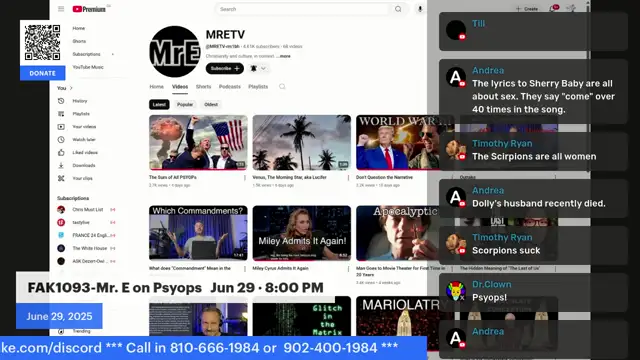 FAK1093-Mr. E on Psyops   Jun 29 · 8:00 PM