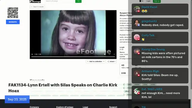 FAK1134-Lynn Ertell with Silas Speaks on Charlie Kirk Hoax
