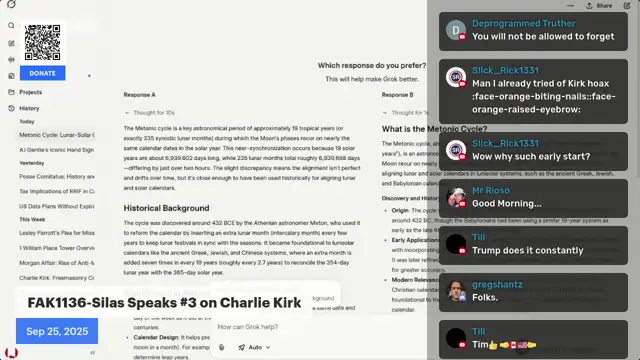 FAK1136-Silas Speaks 3 on Charlie Kirk