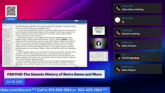 FAK1145-The Satanic History of Notre Dame and More