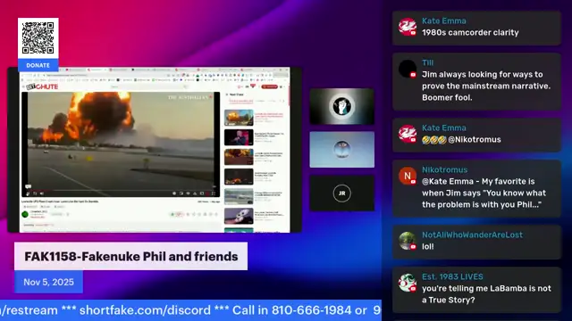 FAK1158-Fakenuke Phil and Rizoli - Fake UPS Plane Crash?