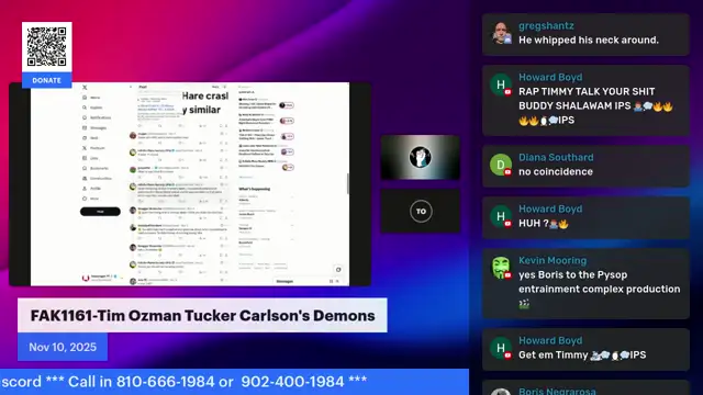 FAK1161-Tim Ozman Tucker Carlson's Demons