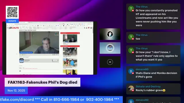 FAK1163-Fakenukes Phil's Dog died