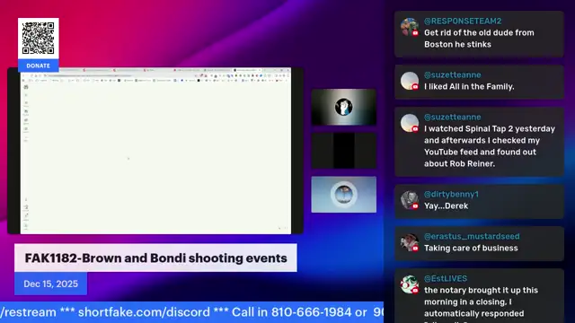 FAK1182-Brown and Bondi shooting events