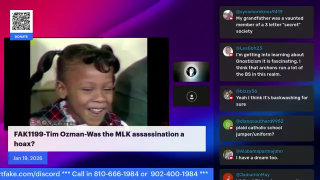 FAK1199-Tim Ozman-Was the MLK assassination a hoax?