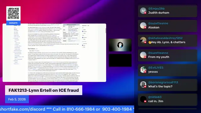 FAK1213-Lynn Ertell on ICE fraud
