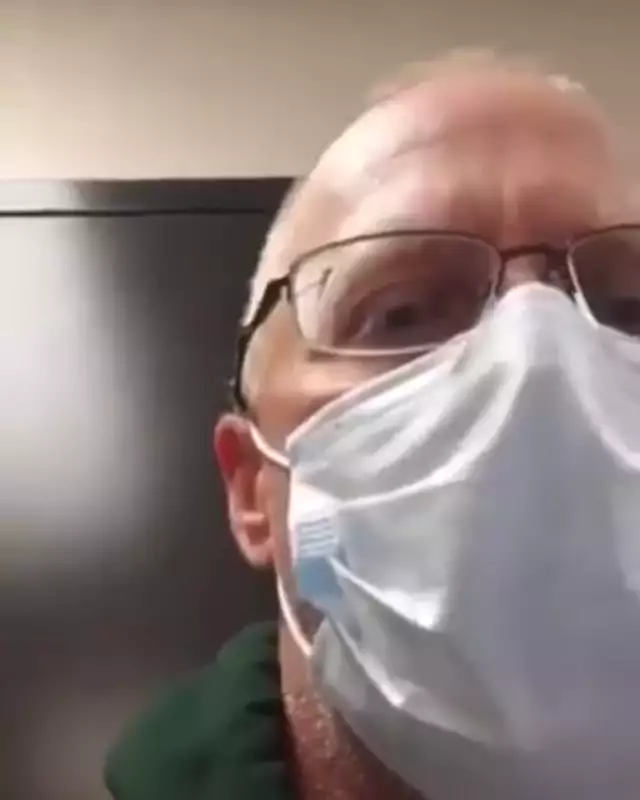I can't breath - because of my mask!