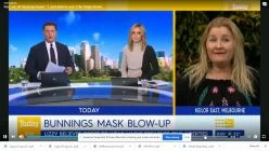 Karl Stefanovic abruptly ends interview with anti-masker
