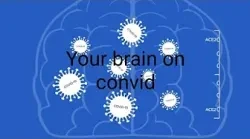 Covid attacks brain tissue now. Where have I heard THAT before?