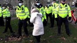 Zol Neveri - Clip 3/3  Anti Lockdown Protest - London  Hyde Park 2 January 2021  A number of people have been arrested under health protection regulations and taken into custody.