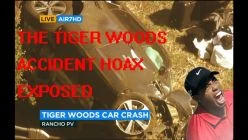 Exposing the Tiger Woods accident. Fake Story and a fake crash!