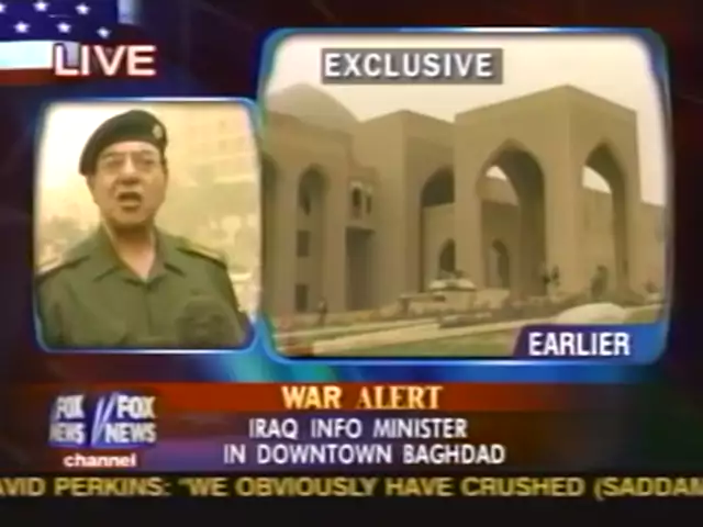 News - Iraq War - Part 1 - Tape 2 - Entering Baghdad - Baghdad Bob - 7 Apr 2003 2:30 am E.T.
