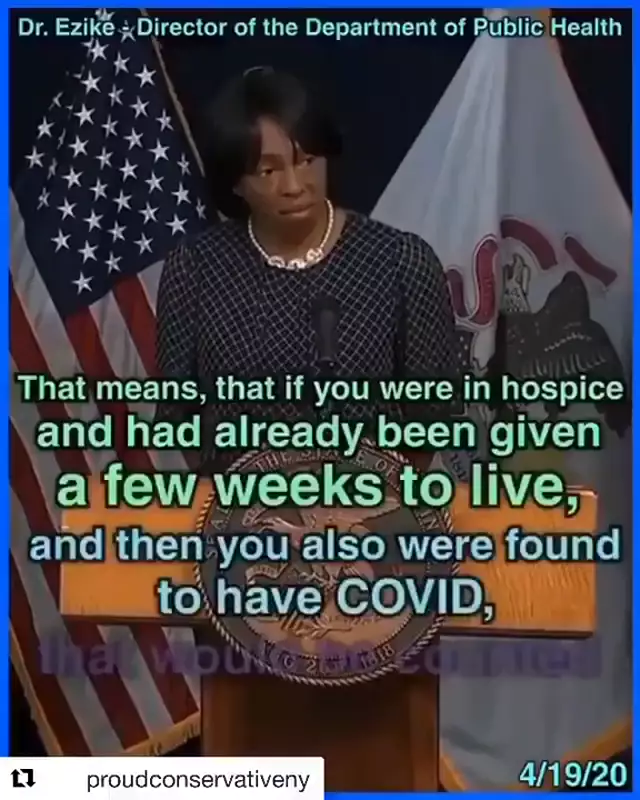 Chicago Director of Public Health Clarifies Actual Covid Death Numbers