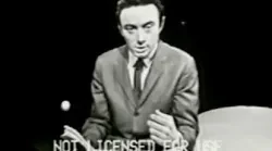 Lenny Bruce Discussing Fake News