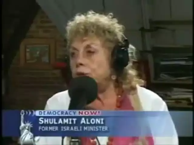 SHULAMIT ALONI SAYS ANTI-SEMITISM IS A ''JEWISH TRICK''