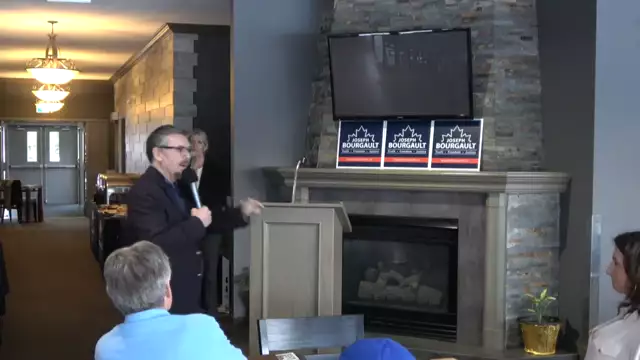 Theo Fleury's Speech in Airdrie, Alberta with Joseph Bourgault