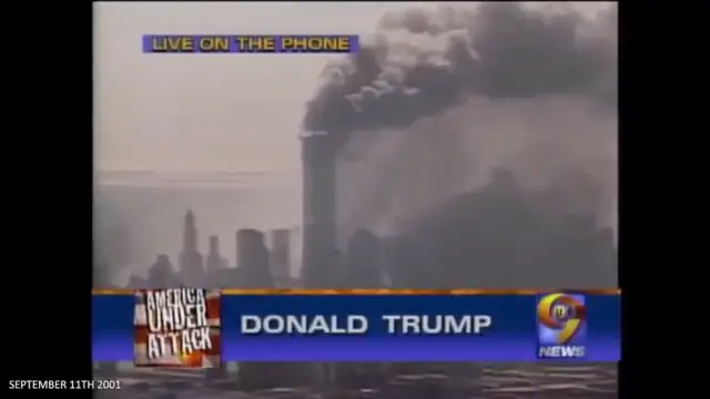 Donald Trump is a 911 actor always has been