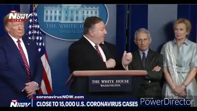 Mike Pompeo in a Freudian slip says, ''we're in a live exercise,