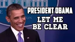 LET ME BE CLEAR - A Song About President Obama's Lies - Performed by Obama