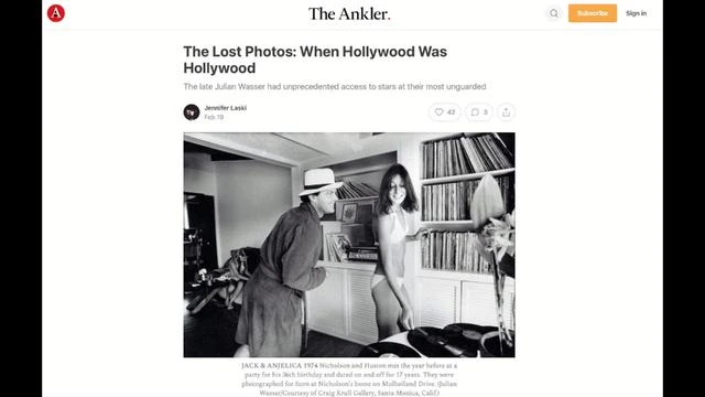 Anjelica Huston We Have a Problem