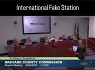 Bringing NASA lies to the county commissioners