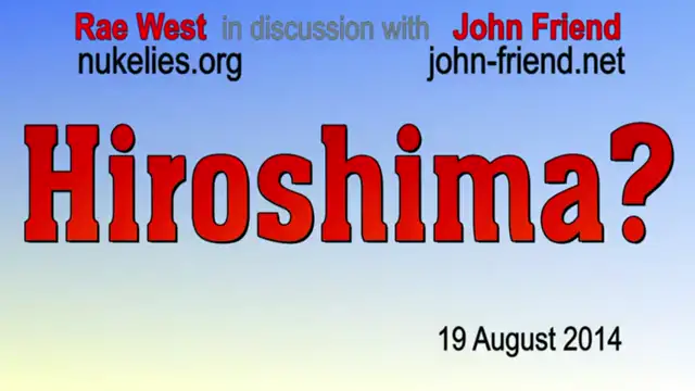 Rae West and John Friend talk fake nukes 2014