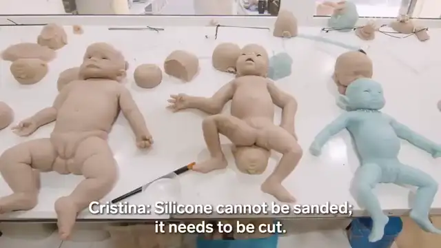 Hyper-Realistic Rubber Babies Commercially Available Now. Israel War Hoax