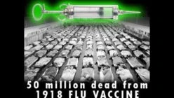 THE 1918 SPANISH FLU DID NOT KILL 50,000,000 PEOPLE! VACCINES THE GOVT FORCED THEM TO TAKE DID!!