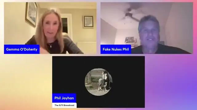 9/11 Powerhouse Chat. Gemma O'Doherty, Phil Jayhan and Fakenukes Phil talk about the crisis actors