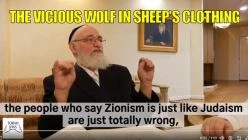 ZIONISM IS A DEMONIC POLITICAL MOVEMENT AIMED AT WORLD DOMINATION WHILE DISGUISED AS A RELIGION