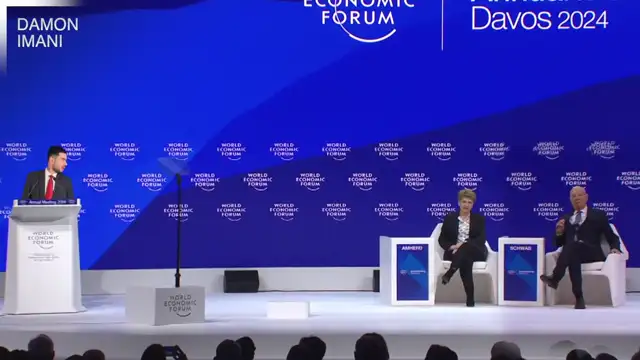 New WEF Participant Crashes 2024 Davos Meeting