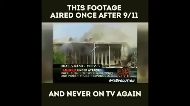 9/11 footage, ''NO EVIDENCE OF A PLANE ANYWHERE NEAR THE PENTAGON''