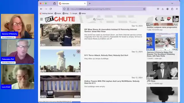 Gemma, Lynn And Phil Talk About Crisis Actors 9-13-24