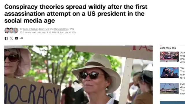 TRUMP'S EAR SHOT (NEW FOOTAGE - RED ALERT!!)