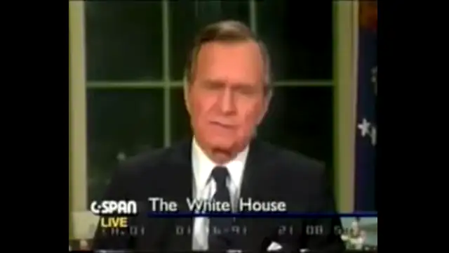 George Herbert Walker Bush - New World Order Speeches Mashup 9⁄11