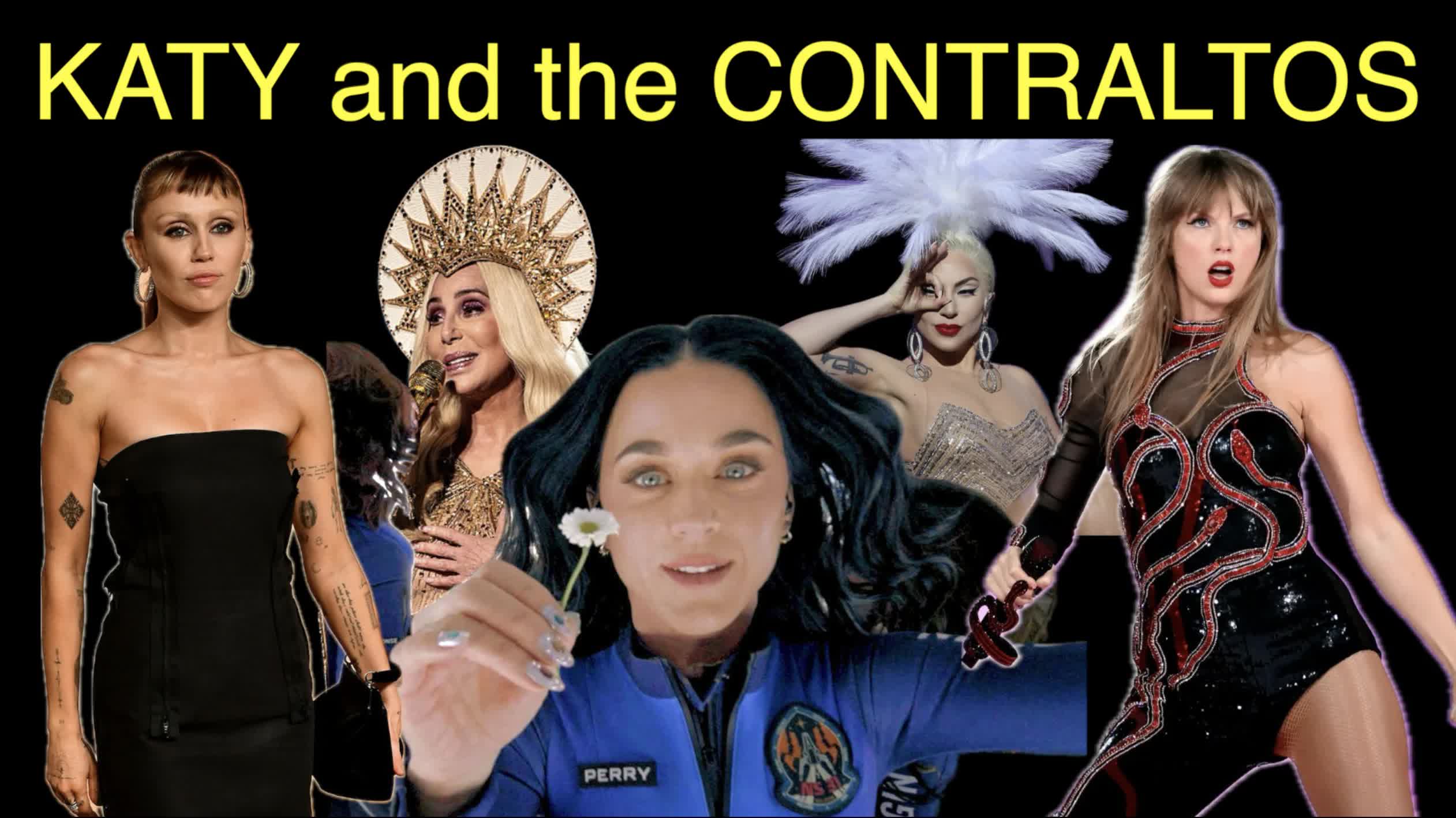Katy Perry and the Contraltos