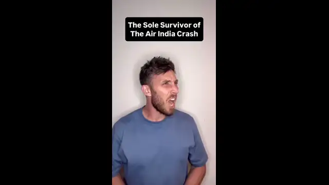AI171 Sole Survivor Explains How He Survived- Air India Hoax