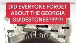 Did everyone forget about the Georgia Guidestones?