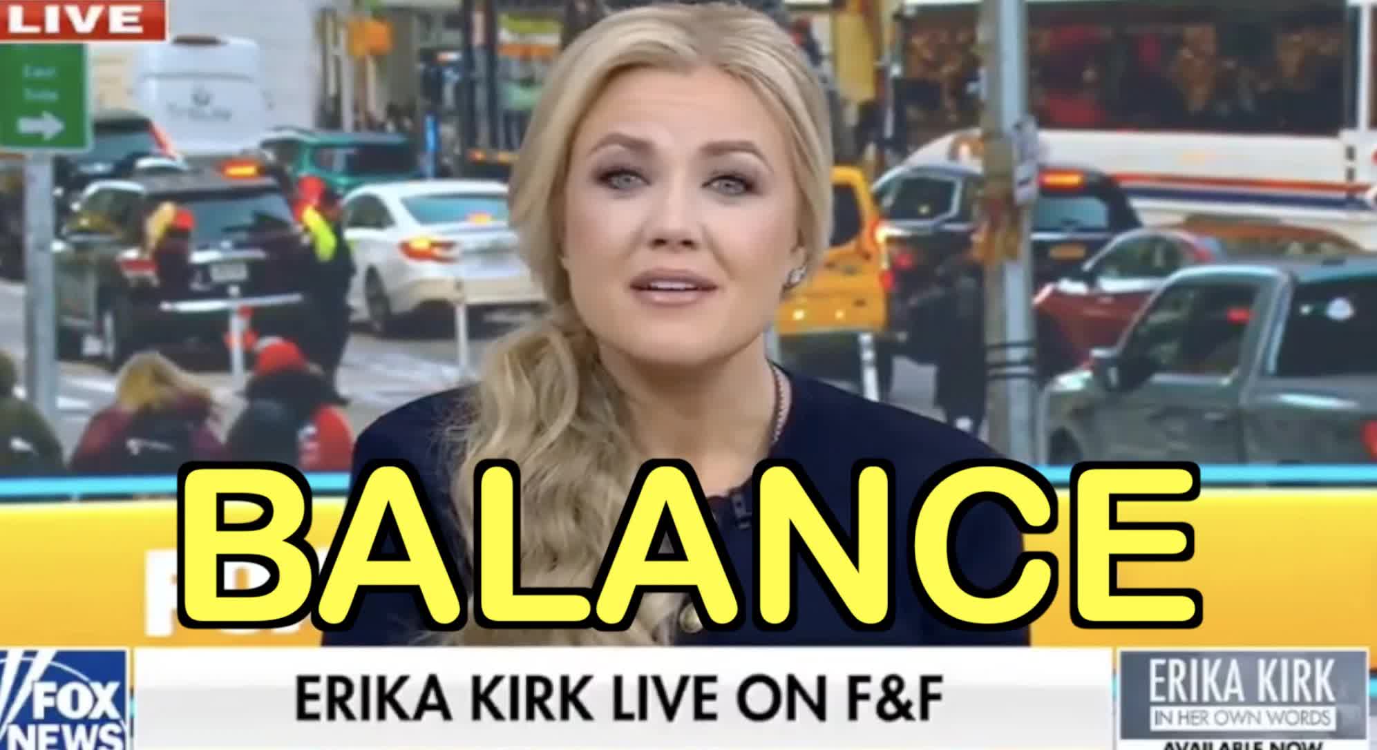 Erika Kirk Restores Balance to the Universe