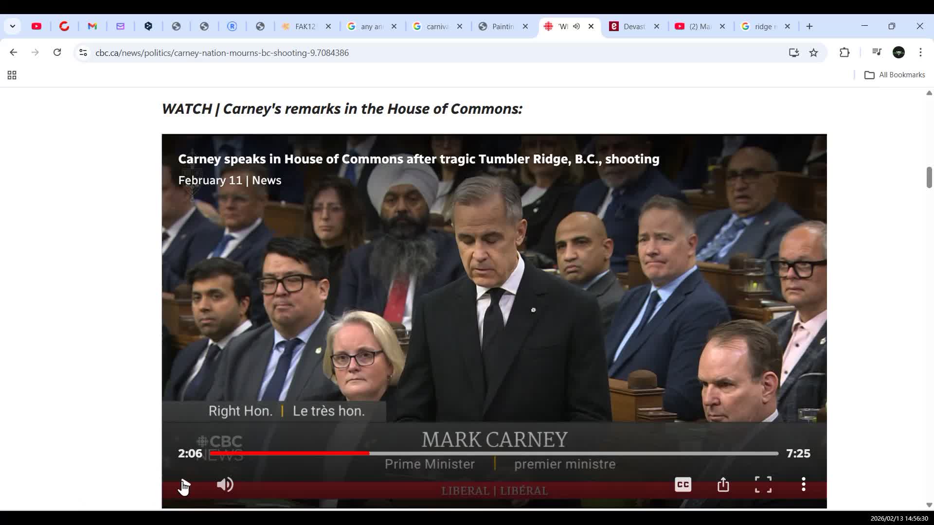 The Carneyval Comes to Tumbler Ridge